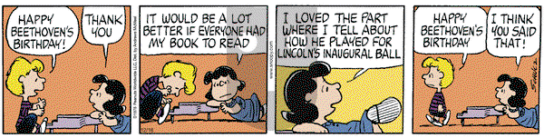 Peanuts on Tuesday December 16, 2025 Comic Strip