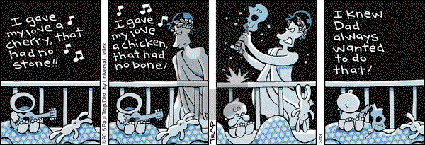 Thatababy - Friday March 13, 2015 Comic Strip