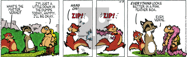 Over the Hedge on Tuesday October 8, 2013 Comic Strip