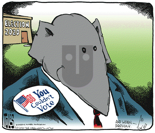 Tom Toles on Friday May 29, 2020 Comic Strip