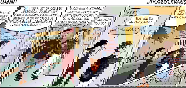 Luann on Sunday September 12, 2010 Comic Strip