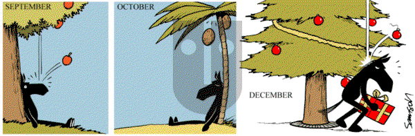 Dark Side of the Horse on Tuesday December 23, 2014 Comic Strip