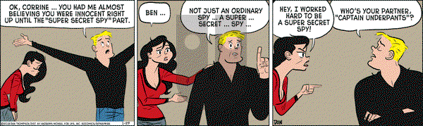 Rip Haywire on Saturday January 27, 2018 Comic Strip
