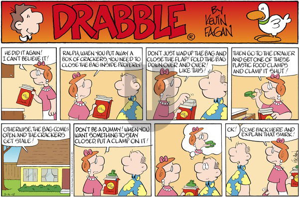 Drabble on Sunday March 4, 2012 Comic Strip