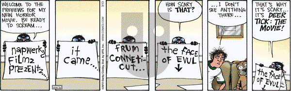 Get Fuzzy on Saturday March 13, 2010 Comic Strip