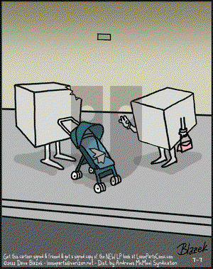 Loose Parts - Thursday July 7, 2022 Comic Strip