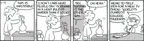 Drabble on Wednesday July 28, 1999 Comic Strip