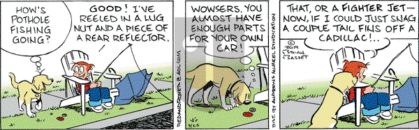 Red and Rover on Monday March 25, 2019 Comic Strip