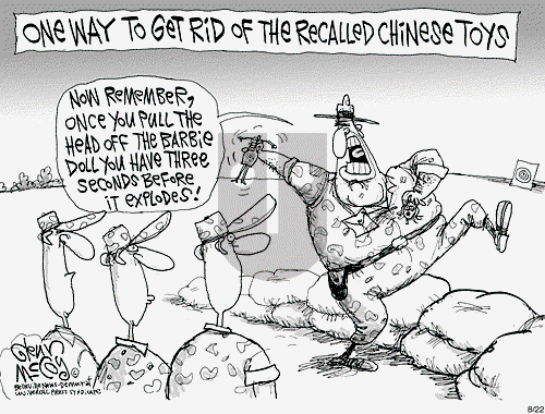 Glenn McCoy on Wednesday August 22, 2007 Comic Strip