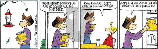 Arlo and Janis on Tuesday October 28, 2008 Comic Strip