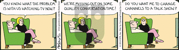 The Born Loser on Wednesday August 13, 2014 Comic Strip