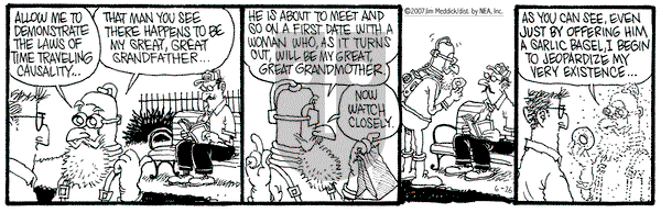 Monty on Tuesday June 26, 2007 Comic Strip