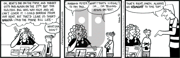 Clear Blue Water on Wednesday July 19, 2006 Comic Strip