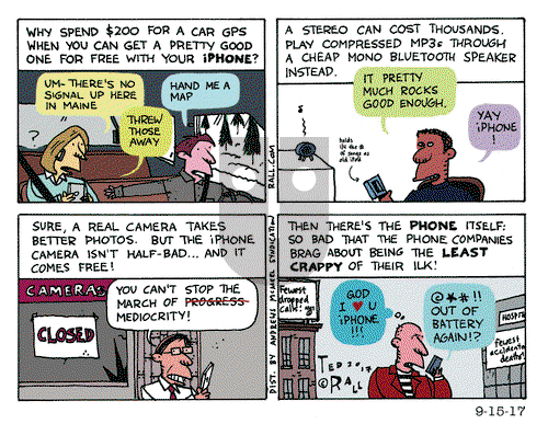 Ted Rall on Friday September 15, 2017 Comic Strip