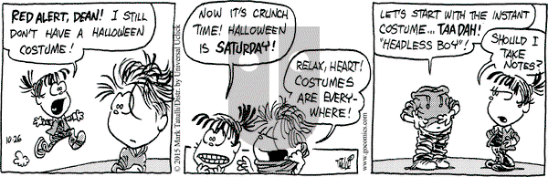 Heart of the City on Monday October 26, 2015 Comic Strip