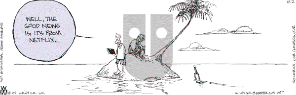 Non Sequitur - Monday April 2, 2007 Comic Strip