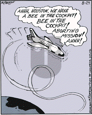 Close to Home on Monday August 29, 2011 Comic Strip