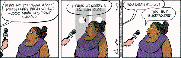 Tank McNamara on Thursday March 27, 2025 Comic Strip