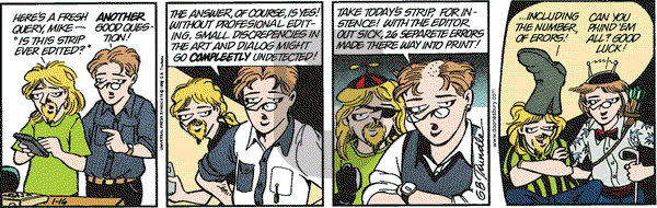 Doonesbury on Saturday January 16, 1999 Comic Strip