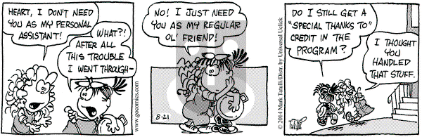 Heart of the City on Thursday August 21, 2014 Comic Strip