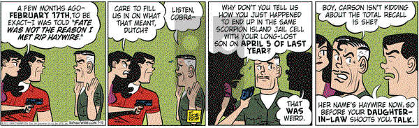 Rip Haywire on Friday July 13, 2012 Comic Strip