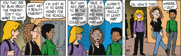 Luann on Friday April 1, 2011 Comic Strip