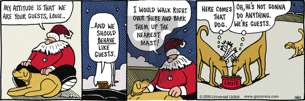 Overboard on Monday December 21, 2015 Comic Strip