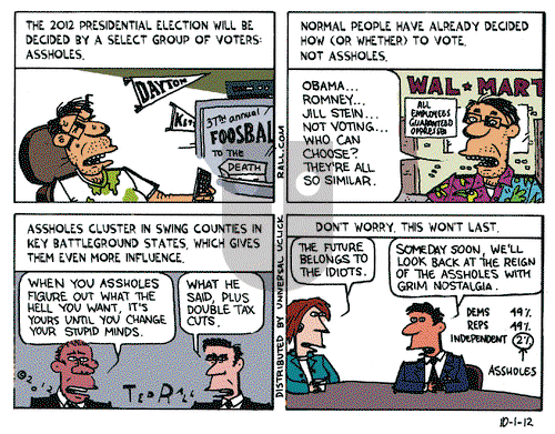 Ted Rall on Monday October 1, 2012 Comic Strip