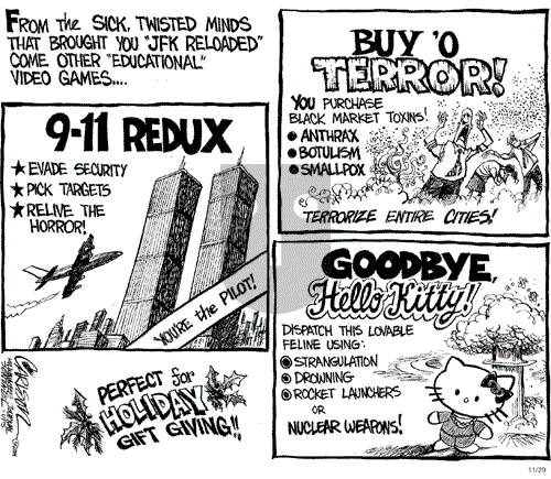 Stuart Carlson on Monday November 29, 2004 Comic Strip