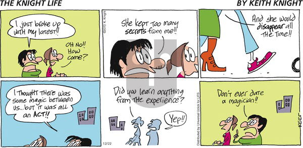 The Knight Life on Sunday December 22, 2013 Comic Strip