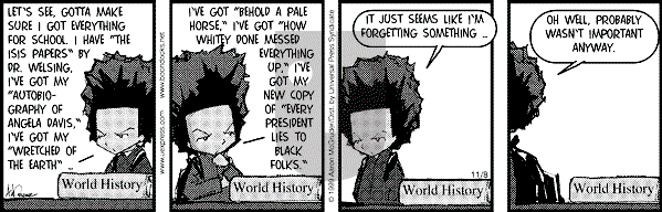 The Boondocks on Monday June 11, 2007 Comic Strip