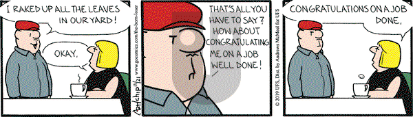 The Born Loser on Thursday November 21, 2019 Comic Strip