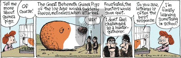 Cul de Sac on Saturday November 10, 2007 Comic Strip