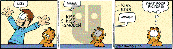 Garfield on Saturday June 26, 2010 Comic Strip
