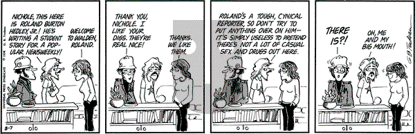 Doonesbury on Thursday March 7, 1974 Comic Strip