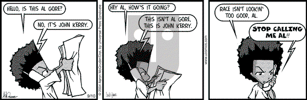The Boondocks on Friday April 13, 2012 Comic Strip