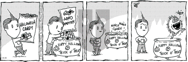 Lio on Monday October 30, 2017 Comic Strip