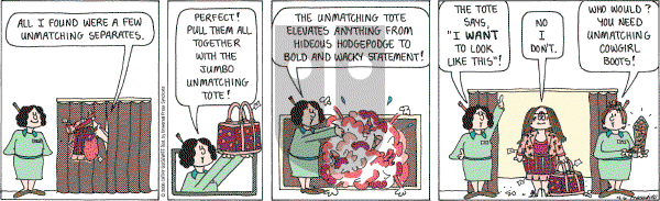 Cathy Classics - Thursday April 6, 2006 Comic Strip