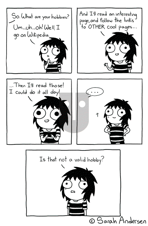 Sarah's Scribbles on Wednesday July 1, 2015 Comic Strip