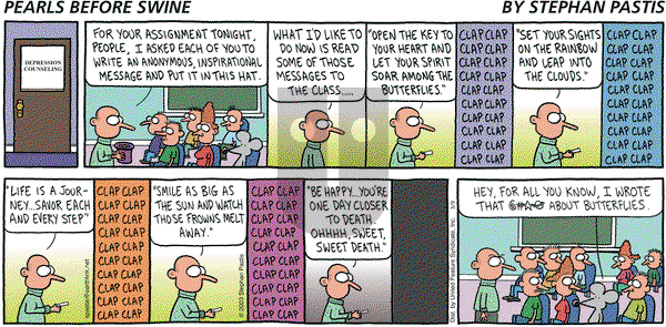 Pearls Before Swine on Sunday March 9, 2003 Comic Strip