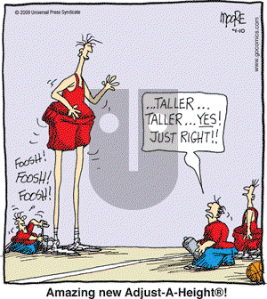 In the Bleachers - Friday April 10, 2009 Comic Strip