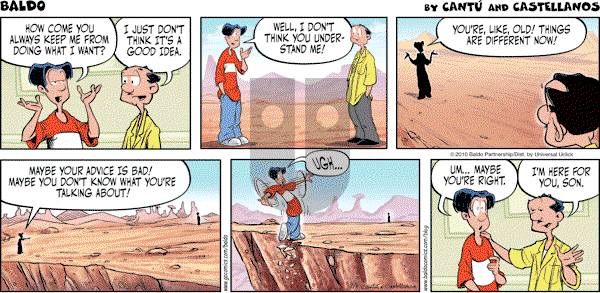 Baldo - Sunday July 11, 2010 Comic Strip