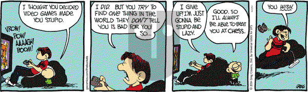 The Buckets on Saturday February 1, 2014 Comic Strip