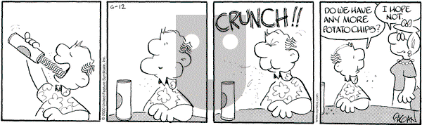 Drabble - Monday June 12, 2000 Comic Strip