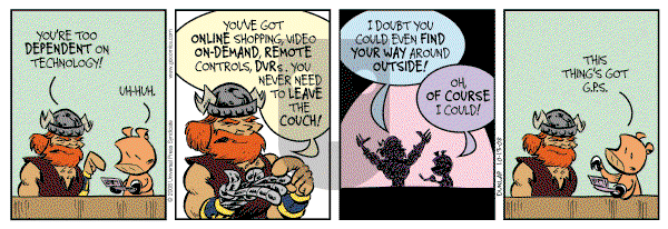 Ink Pen - Monday October 13, 2008 Comic Strip