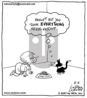 Kit 'N' Carlyle on Friday May 4, 2007 Comic Strip