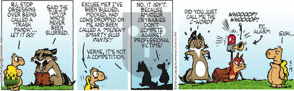 Over the Hedge on Thursday May 19, 2016 Comic Strip
