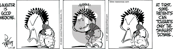 Rose is Rose on Tuesday January 7, 2003 Comic Strip
