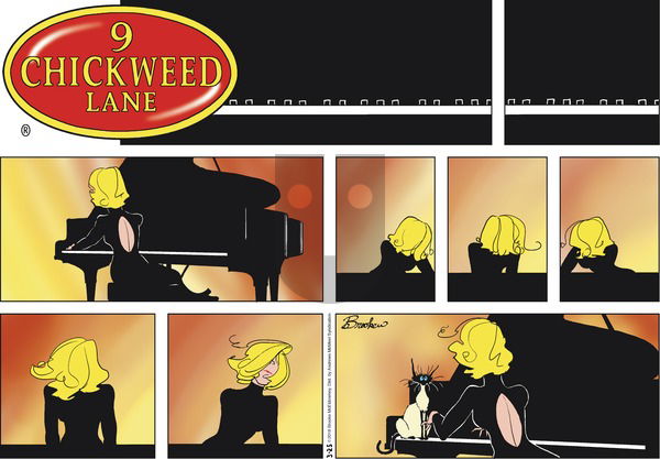 9 Chickweed Lane on Sunday March 25, 2018 Comic Strip