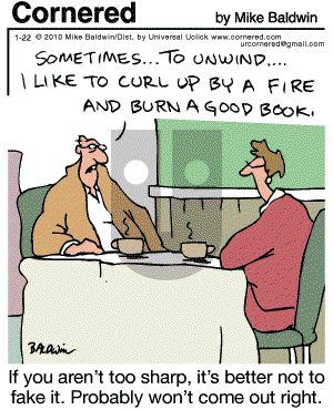Cornered - Friday January 22, 2010 Comic Strip